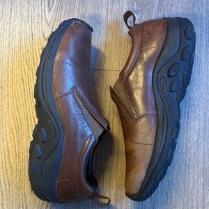 Merrell Men's Dark Brown Leather Jungle Moc